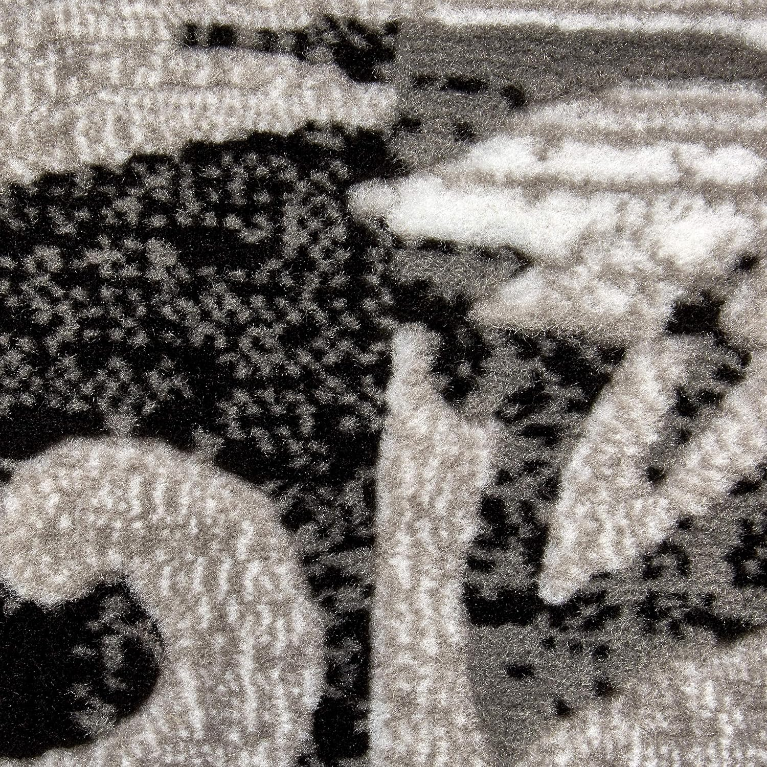 Catalina Pierre Gray Geometric Area Rug 7'10" x 10'2"  - Contemporary