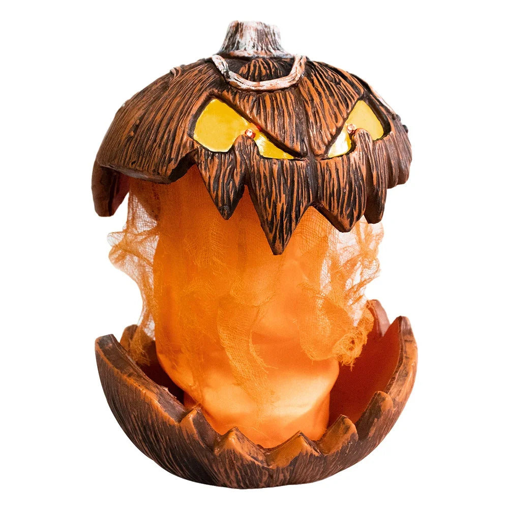 Halloween Pumpkin with Sound Effects - Rising Motion & Scary Lights