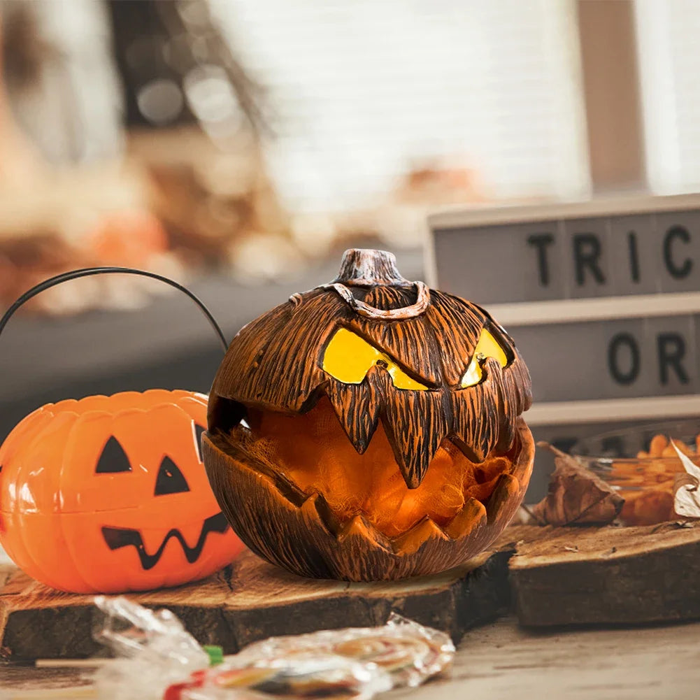 Halloween Pumpkin with Sound Effects - Rising Motion & Scary Lights