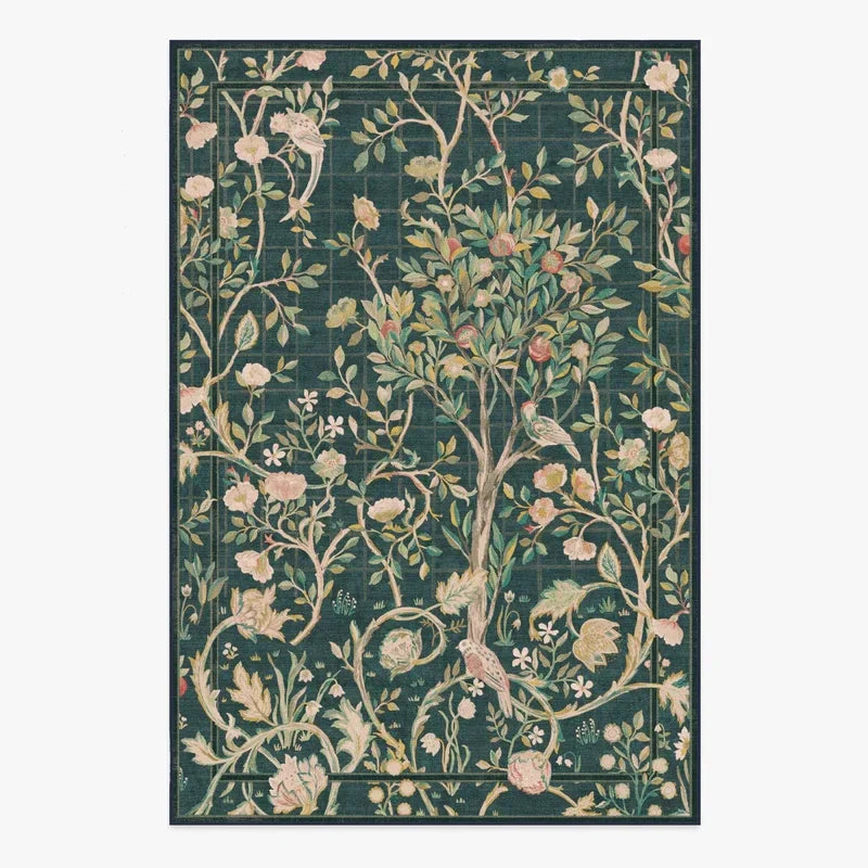 Fall Colorful Rugs- Machine Washable Living Room & Bedroom Rug