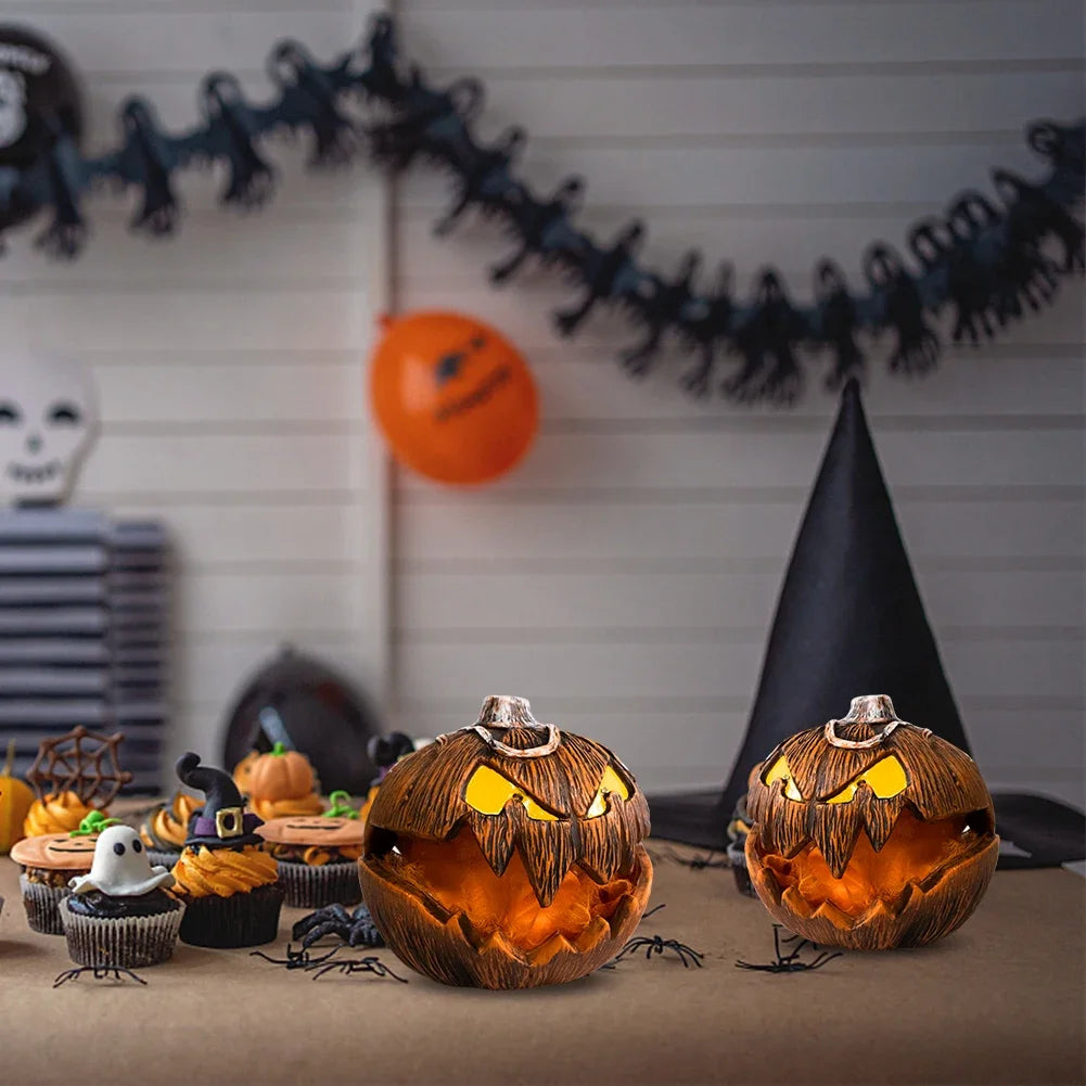 Halloween Pumpkin with Sound Effects - Rising Motion & Scary Lights