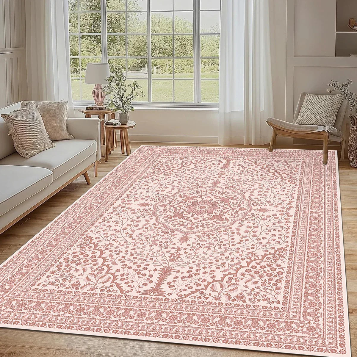 Vintage Pink Persian Rugs