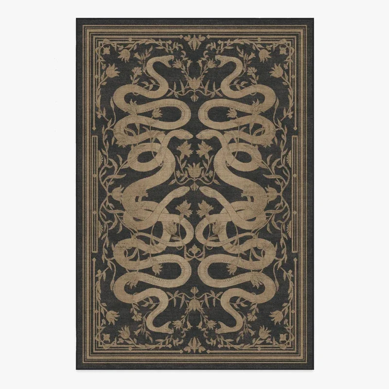 Fall Colorful Rugs- Machine Washable Living Room & Bedroom Rug