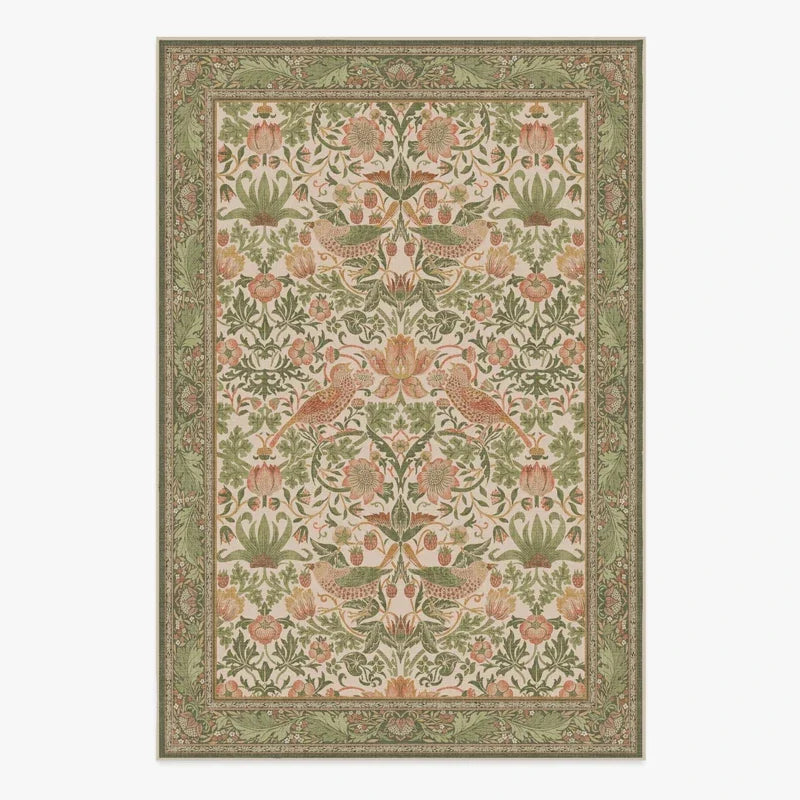 Fall Colorful Rugs- Machine Washable Living Room & Bedroom Rug