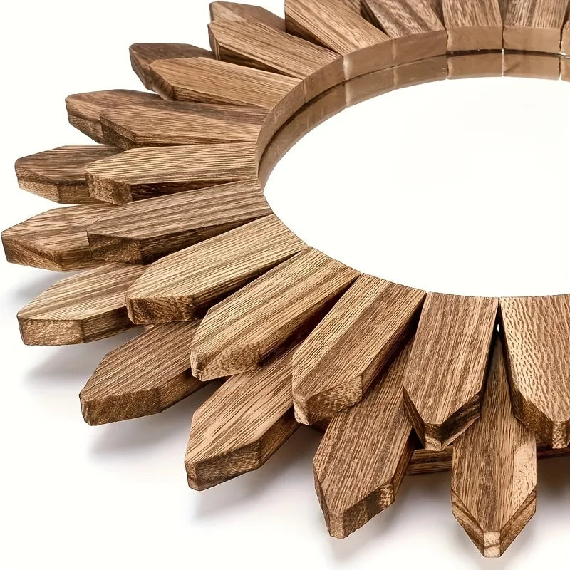 Bohemian Sunflower Wall Mirror