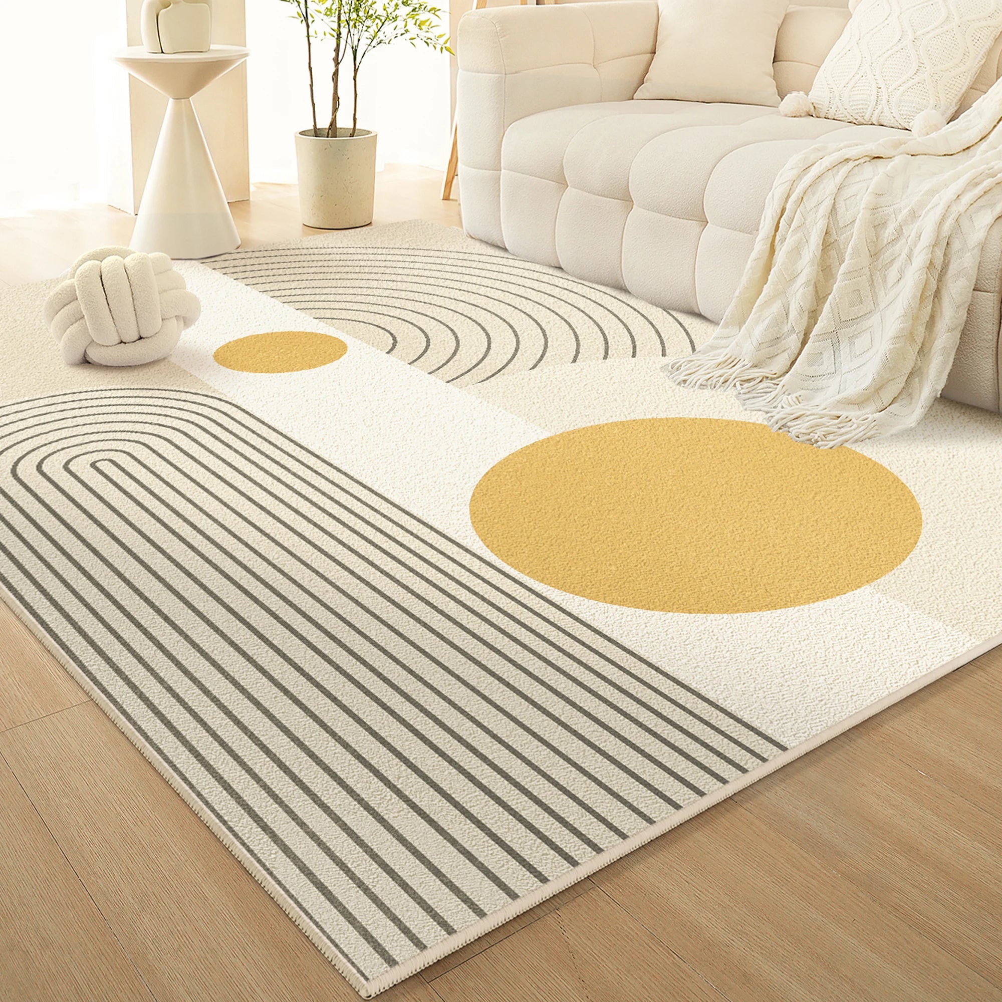 French Cream-Style Rug