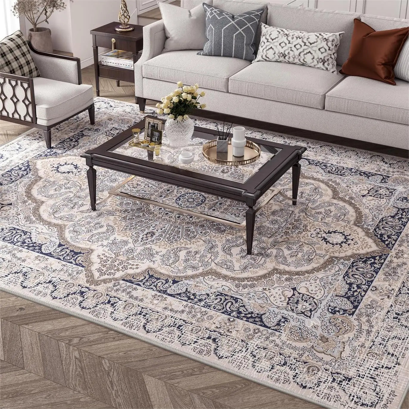 Vintage Design Soft Rug