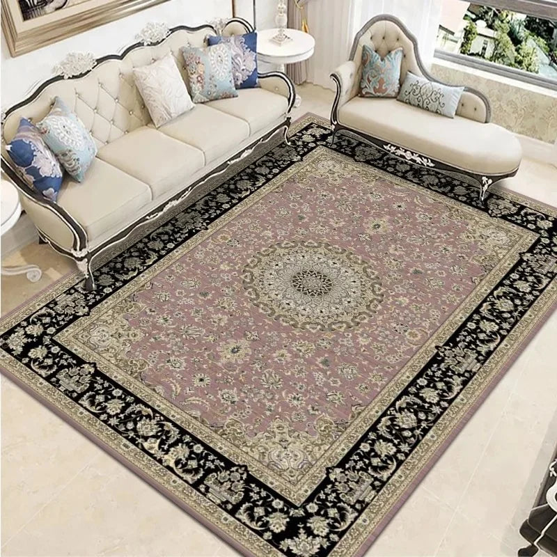 Timeless Persian Vintage Rug - Traditional Oriental Carpet for Living Room & Bedroom