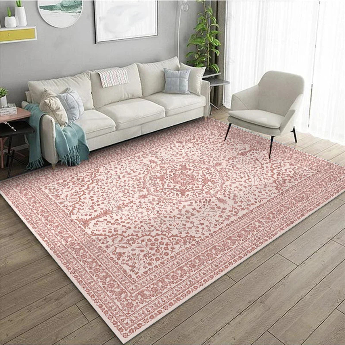 Vintage Pink Persian Rugs