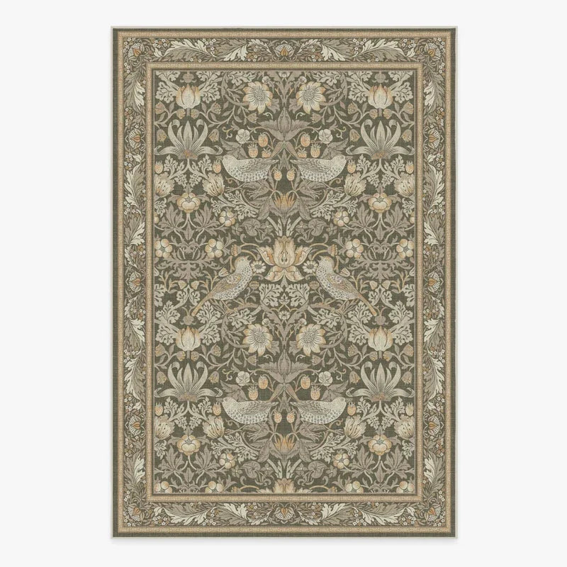 Fall Colorful Rugs- Machine Washable Living Room & Bedroom Rug