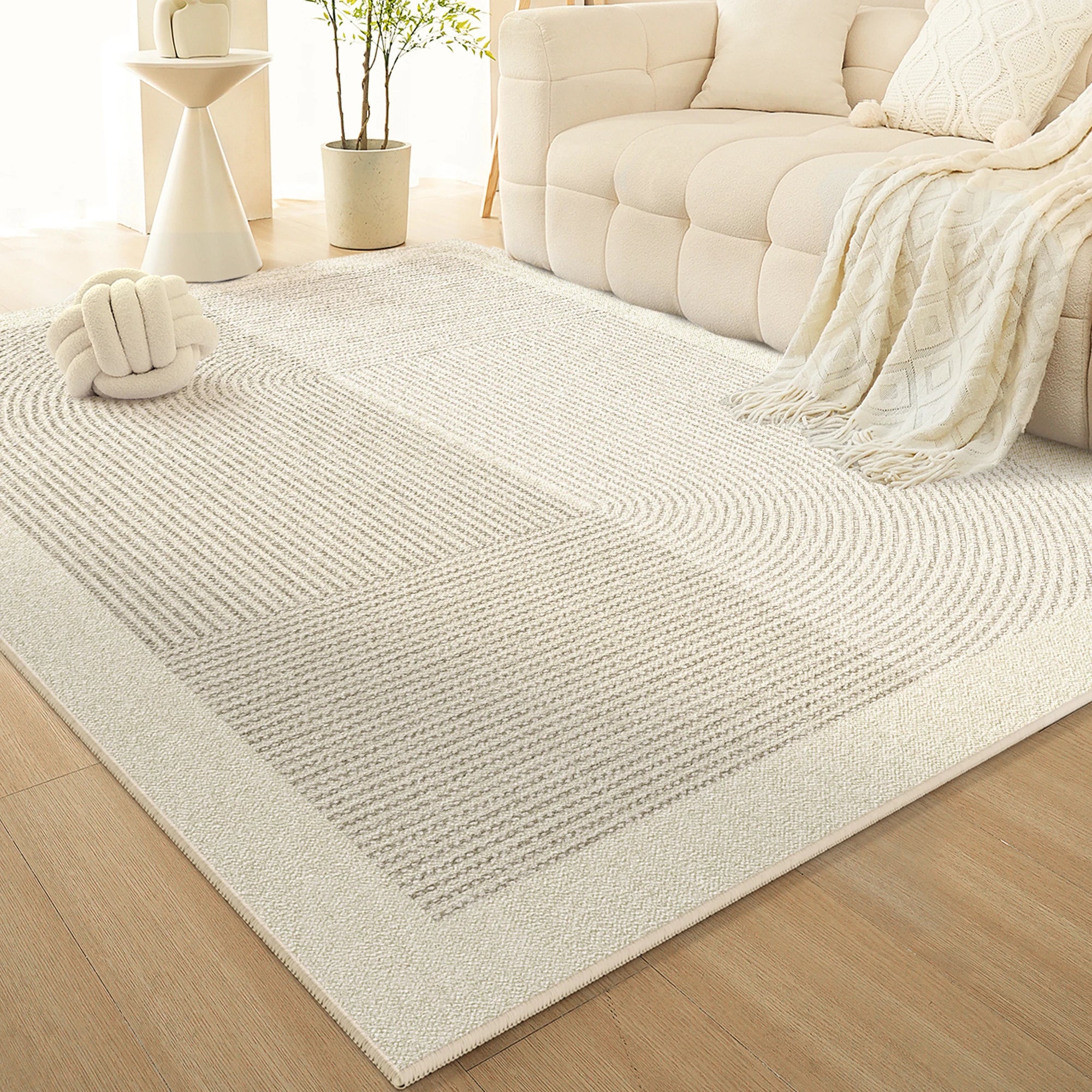 French Cream-Style Rug