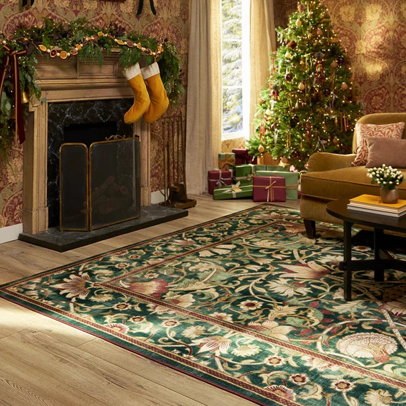 Fall Colorful Rugs- Machine Washable Living Room & Bedroom Rug