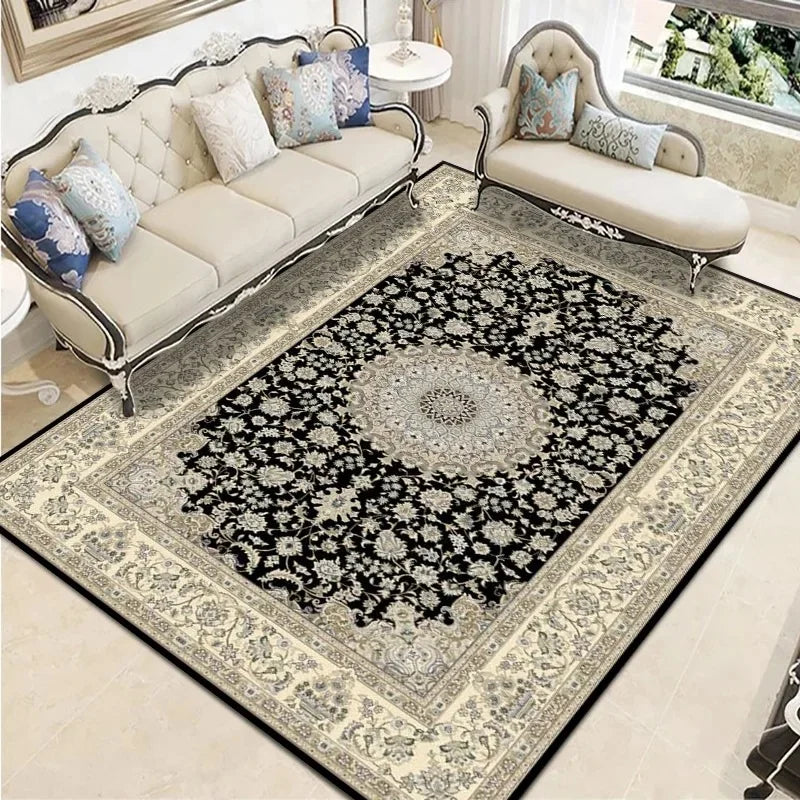 Timeless Persian Vintage Rug - Traditional Oriental Carpet for Living Room & Bedroom