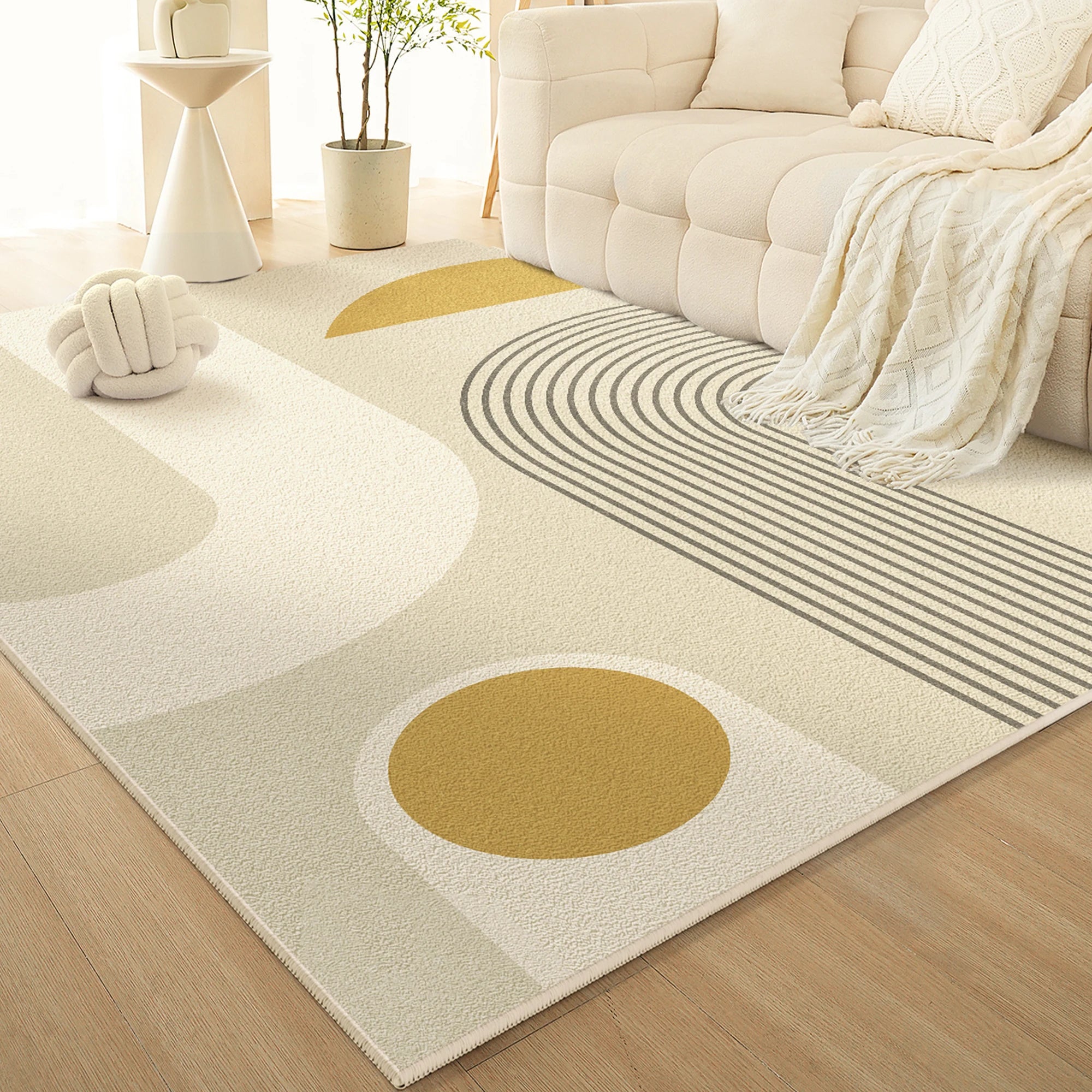 French Cream-Style Rug