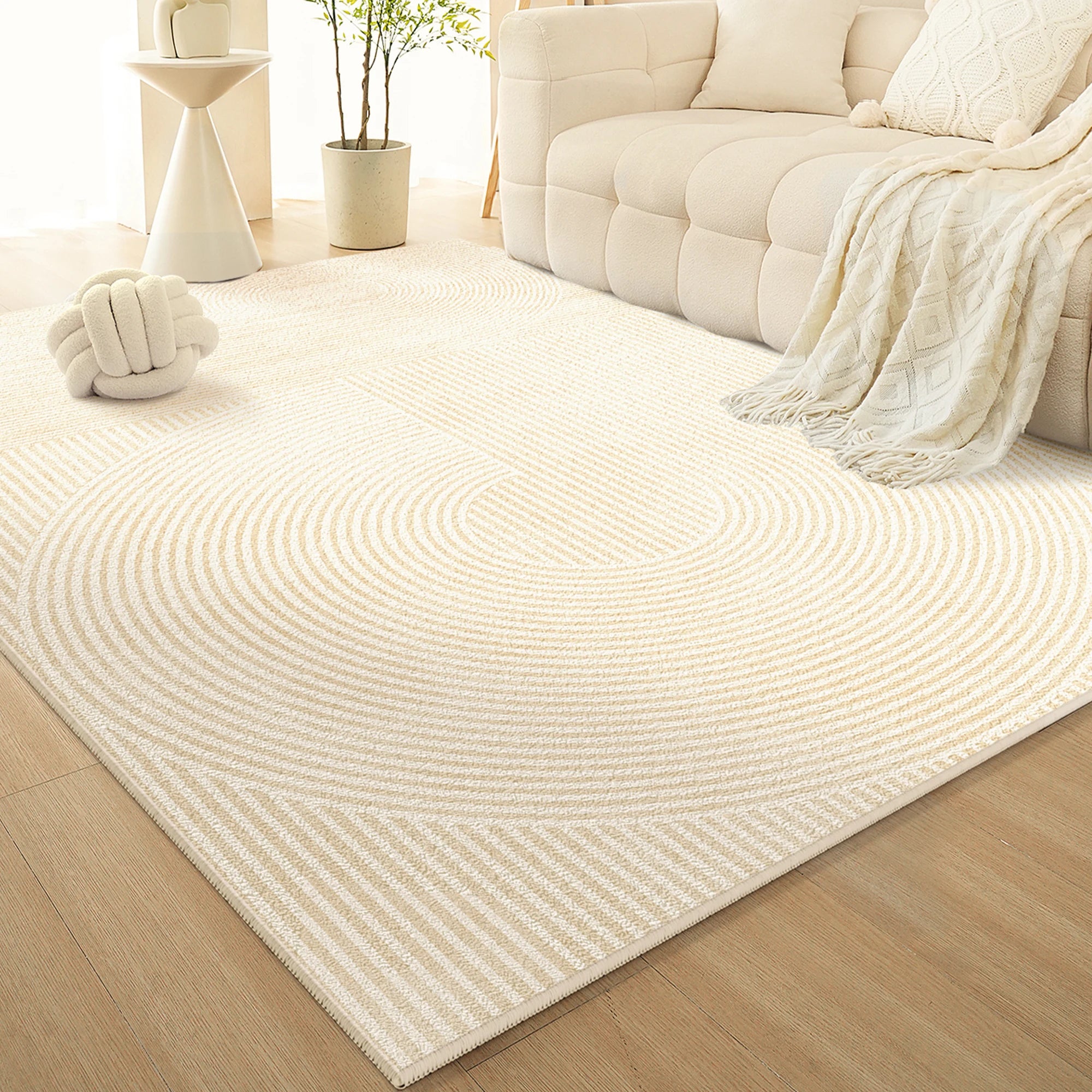 French Cream-Style Rug