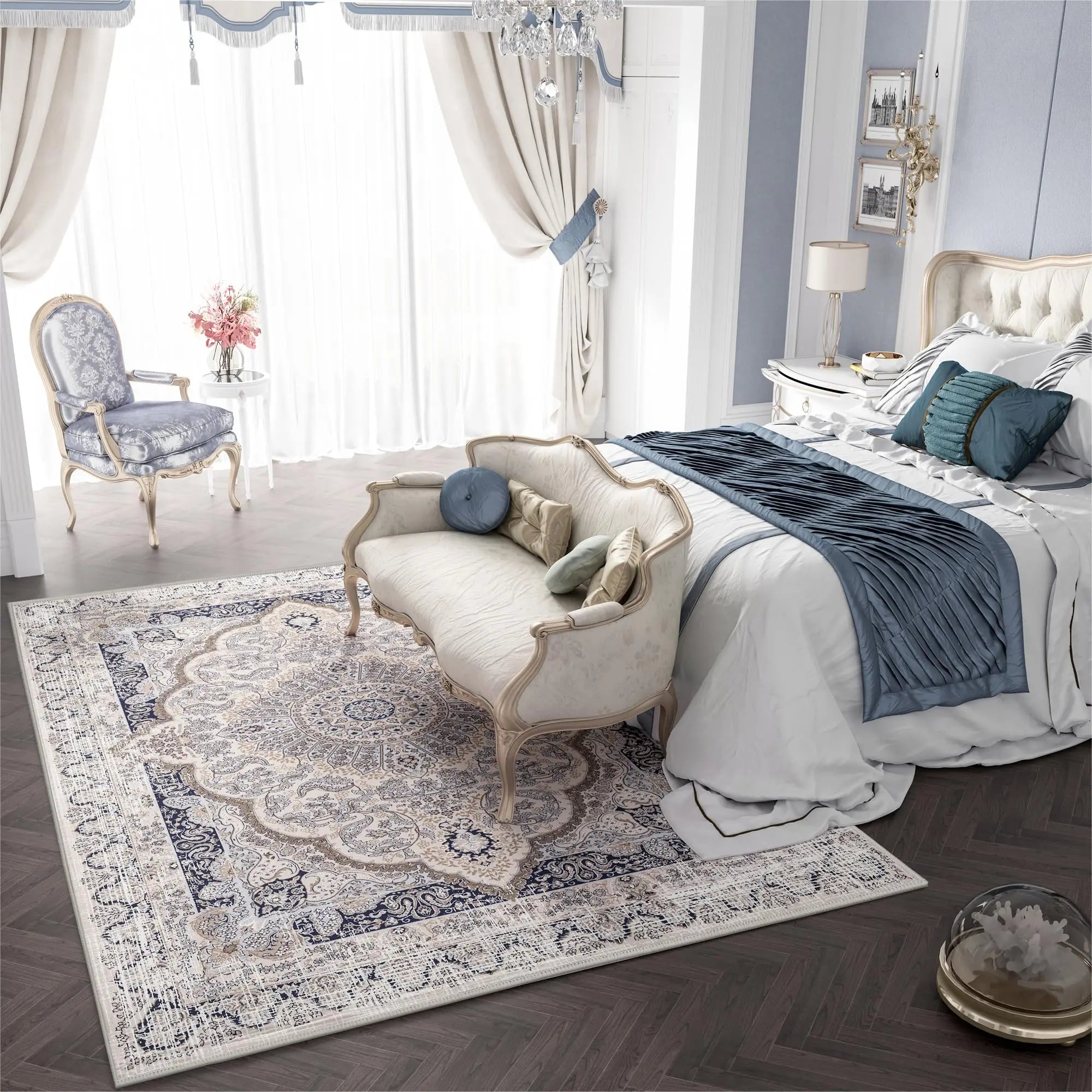 Vintage Design Soft Rug