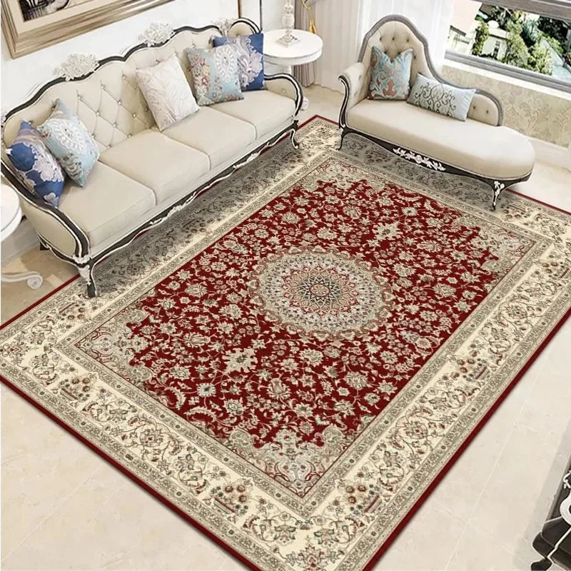 Timeless Persian Vintage Rug - Traditional Oriental Carpet for Living Room & Bedroom