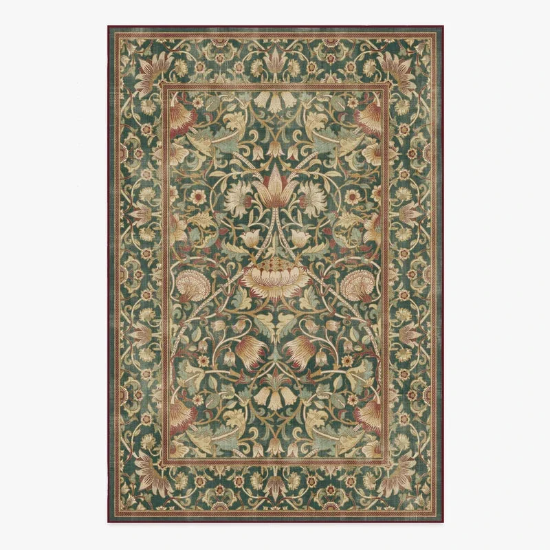 Fall Colorful Rugs- Machine Washable Living Room & Bedroom Rug