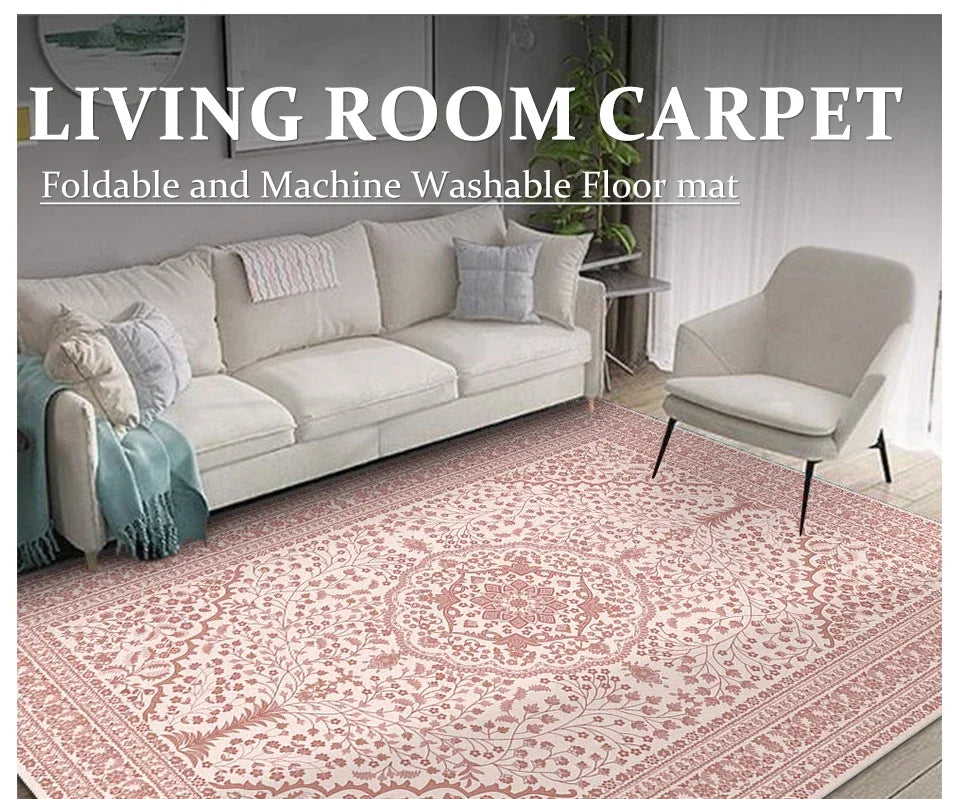 Vintage Pink Persian Rugs