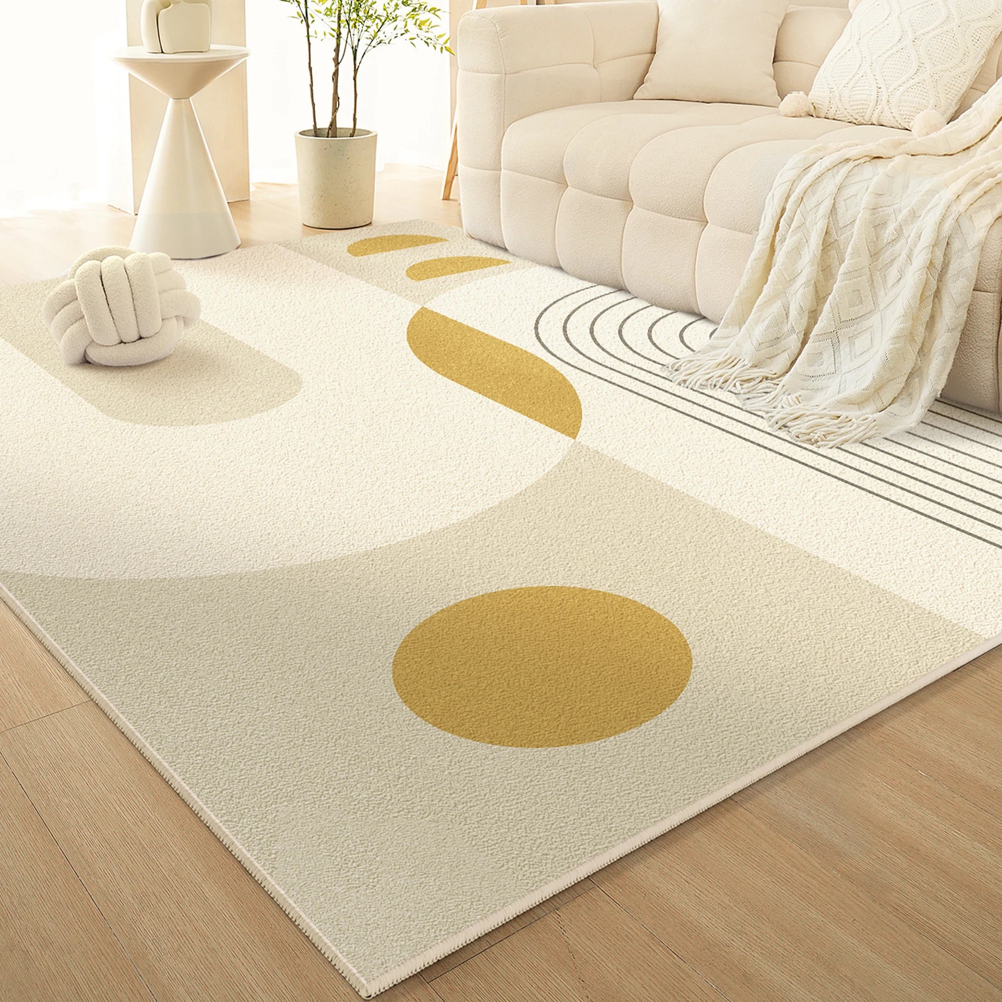 French Cream-Style Rug