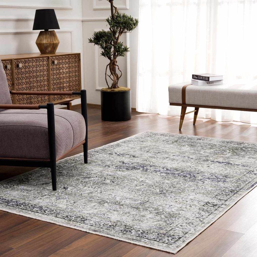 Turkish Area Rug - Washable Turkish Design